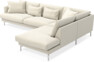 Harper - 3-sits soffa med divan höger - Beige