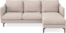 Madison - 2-sits soffa med schäslong höger - Beige