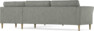 Bridge - Hörnsoffa, 3+3-sits - Grå