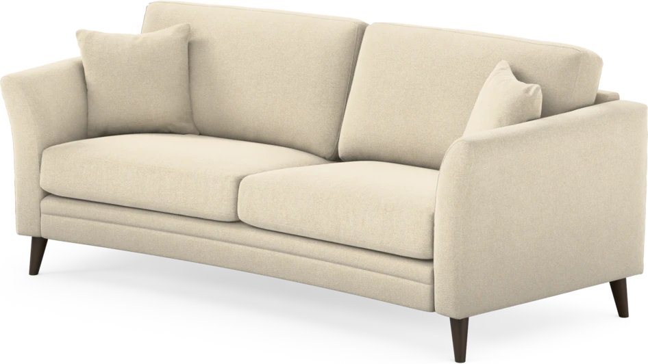 Eden - 2,5-sits soffa svängd - Beige