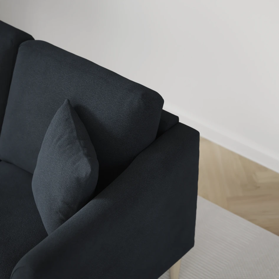 Eden - 2,5-sits soffa - Blå