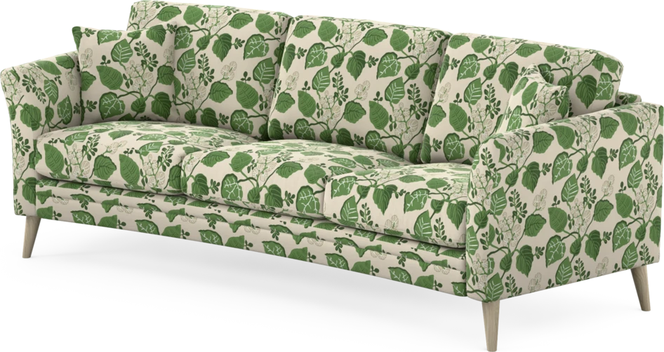 Eden - 3-sits soffa svängd - Flerfärgad