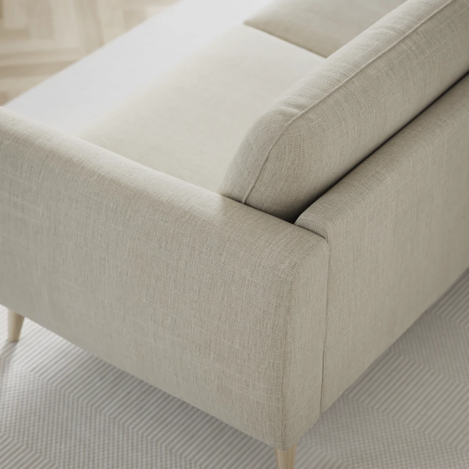 Bridge - Hörnsoffa, 3+3-sits - Beige