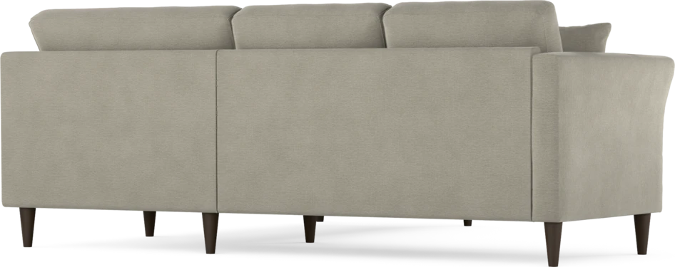 Eden - Hörnsoffa, 2+2-sits - Brun