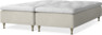 Delux Sense - Ramsäng, dubbelsäng med bäddmadrass - Beige