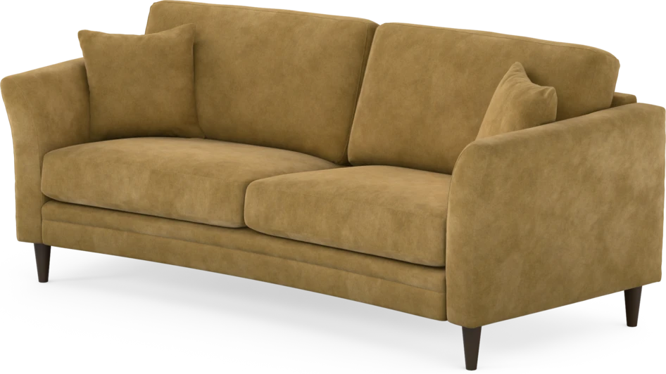 Eden - 2,5-sits soffa svängd - Gul