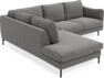 Madison - 2-sits soffa med divan vänster - Grå