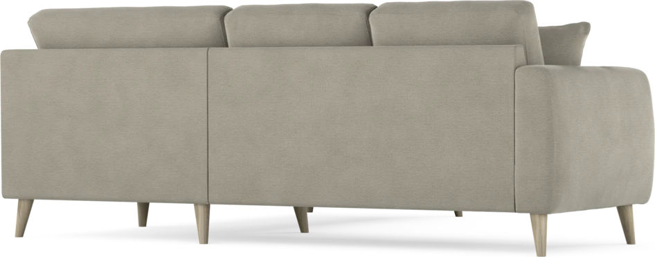 Eden - Hörnsoffa, 2+2-sits - Brun