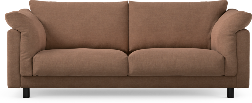 Cherrie - 2,5-sits soffa, fast klädsel - Orange