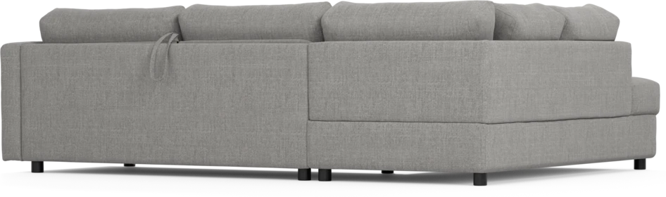Lindö - Bäddsoffa 2,5-sits med divan - Grå