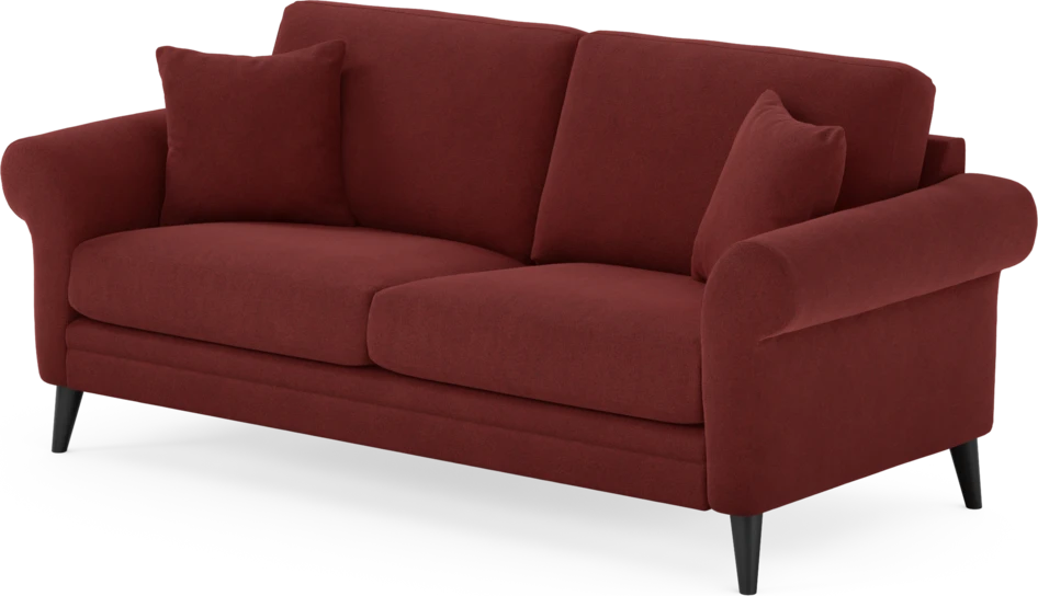 Eden - 2,5-sits soffa - Röd