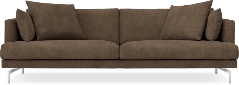 Harper - 4-sits soffa - Brun