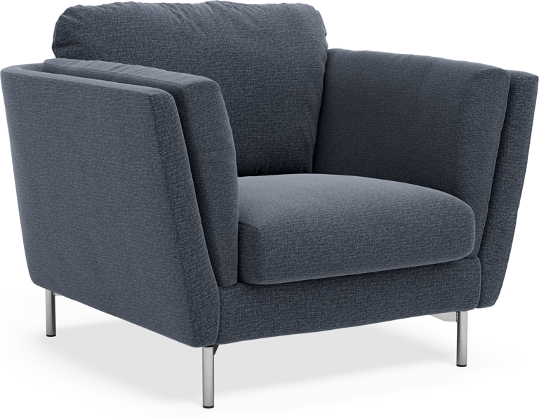 Madison Lux - Fåtölj, 70 cm - Blå