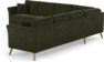 Eden - Hörnsoffa 3+3 - Grön