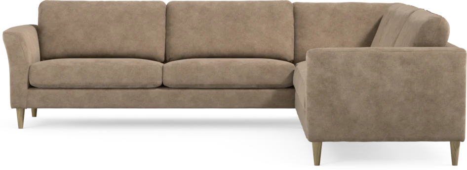 Bridge - Hörnsoffa, 3+3-sits - Beige