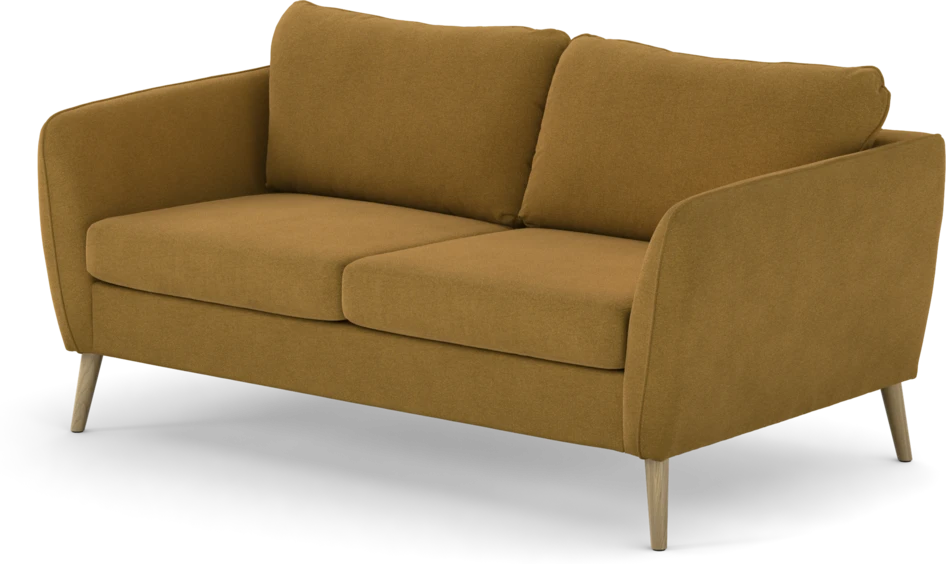County - 2-sits soffa - Gul