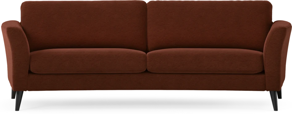 Bridge - 3-sits soffa svängd - Orange