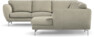 Madison Lux - Hörnsoffa med schäslong höger - Beige