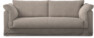 Cherrie - 2,5-sits soffa, hel dyna och kappa - Beige