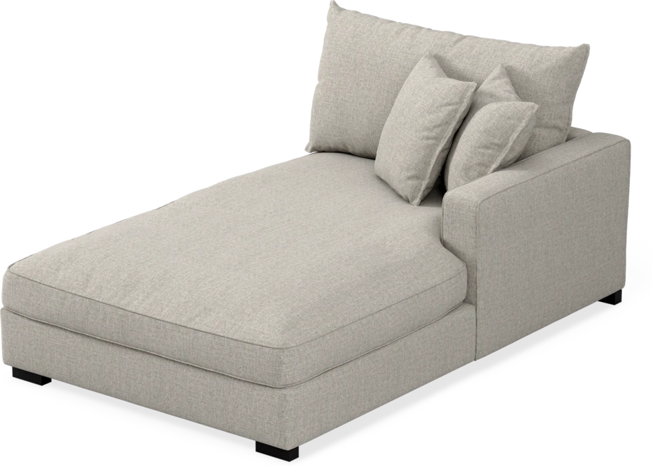 Rossi - Schäslong höger - Beige