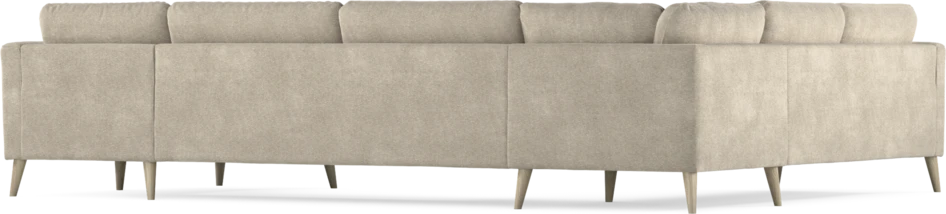 Bridge - Hörnsoffa, 2+3-sits med schäslong höger - Beige