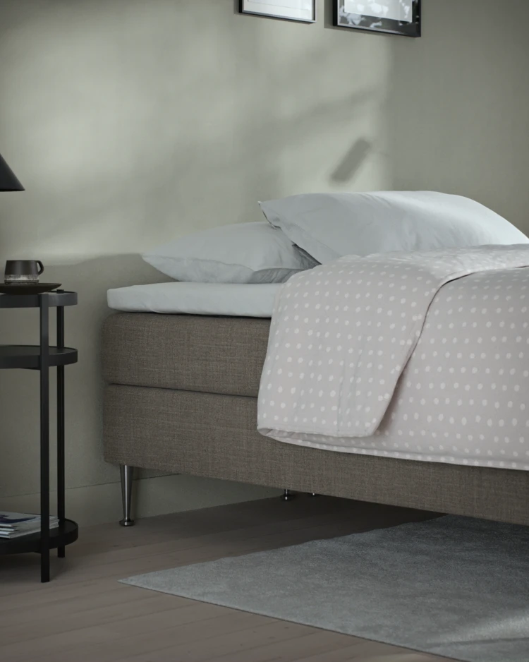 Asperö Comfort - Kontinentalsäng, dubbelsäng med bäddmadrass Comfort och sängben - inspiration