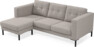 Rio - 3-sits soffa med schäslong vänster - Beige