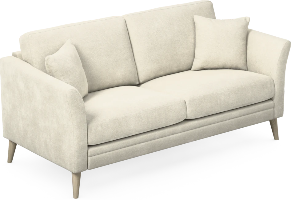 Eden - 2,5-sits soffa - Vit