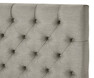 Särö pikerad XL - Sänggavel, 90-210 cm - Beige
