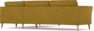 Bridge - Hörnsoffa, 3+2-sits - Gul