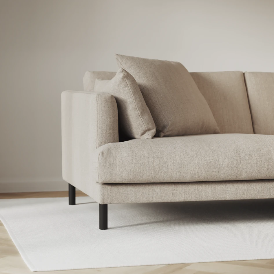 Harper - 3-sits soffa - Beige