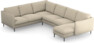 Madison Lux - Hörnsoffa med schäslong höger - Beige