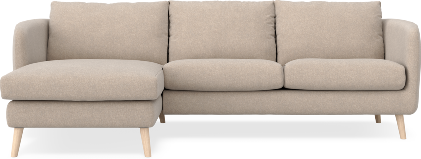 Madison - 2-sits soffa med schäslong vänster - Beige