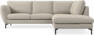 Madison Lux - 2-sits soffa med divan höger - Beige