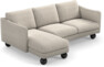 Madison Lux - 2-sits soffa med schäslong vänster - Beige