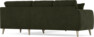 Eden - Hörnsoffa, 2+2-sits - Grön