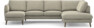 Madison Lux - 2-sits soffa med schäslong vänster och divan höger - Beige