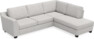 Friday - 2,5-sits soffa med divan höger - Grå