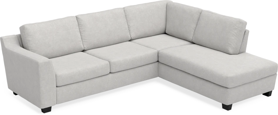 Friday - 2,5-sits soffa med divan höger - Grå