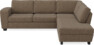 Friday - 2,5-sits soffa med divan höger - Brun
