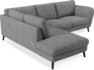 Madison Lux - 2-sits soffa med divan vänster - Vit