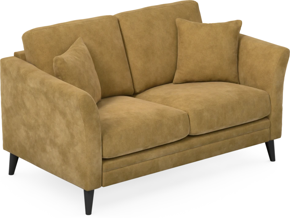 Eden - 2-sits soffa - Gul