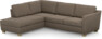 Friday - 2,5-sits soffa med divan vänster - Brun