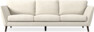 Madison Lux - 4-sits soffa - Vit