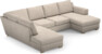 Friday - 3-sits soffa med divan vänster och schäslong höger - Beige
