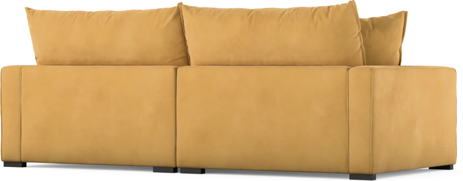 Rossi - 3-sits soffa - Gul