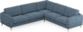 Bridge - Hörnsoffa, 3+2-sits - Blå