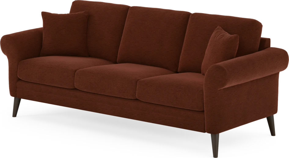 Eden - 3-sits soffa - Orange