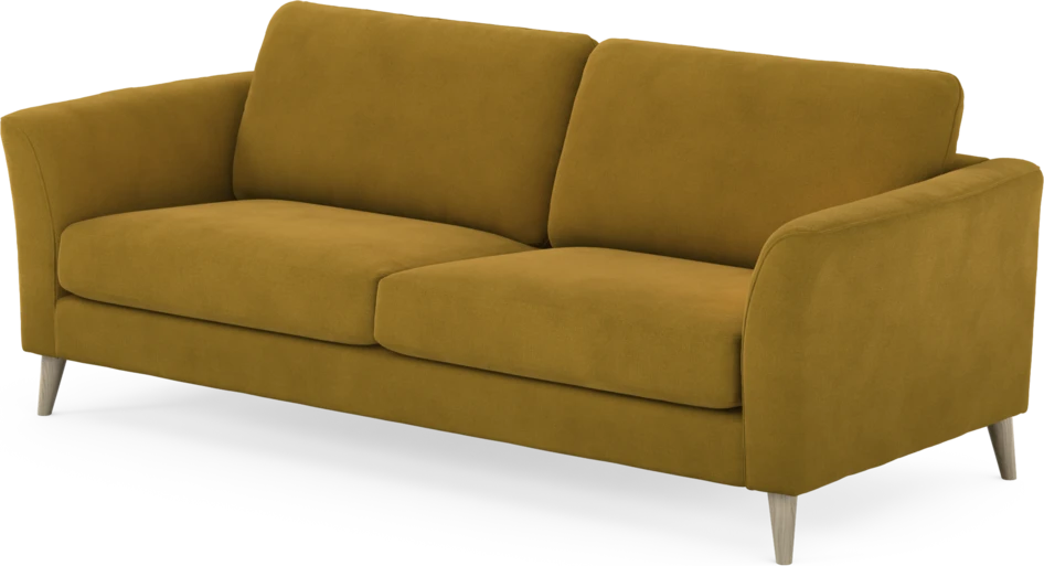 Bridge - 3-sits soffa - Gul