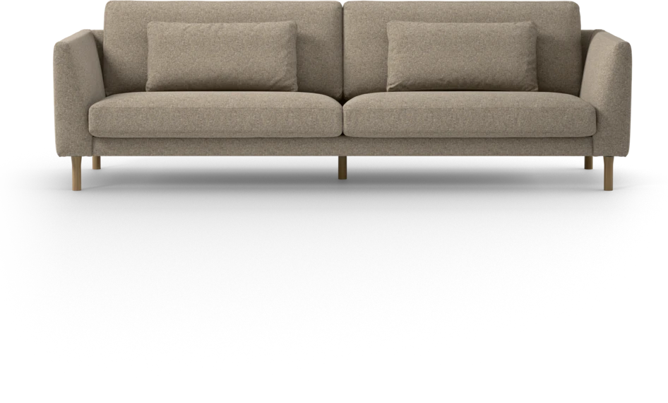 Willow - 4-sits soffa, fast klädsel - Beige